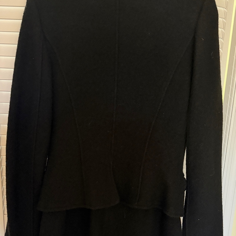 Armani Black Sleeveless Midi Dress with jacket - Picture 11 of 11